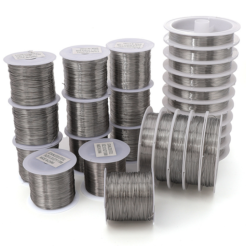 Diameter 0.2-0.6mm soft steel wire beading wire wire rope DIY jewelry accessories handmade bracelet material