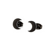 ins sweet niche simple geometric crescent moon earrings mini stainless steel small earrings simple jewelry wholesale