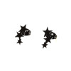 Cross-border stainless steel earrings ins fashion geometric simple five-pointed star earrings mini earrings wholesale