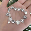 Gingerbread Man Bear Retro Old Bracelet Women's Ins Niche Design High-end Cute Cartoon Bracelet Fashionable Bracelet