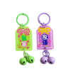 New Year double-sided blessing word plate key pendant diy text richness peace happiness spring ring bell pendant