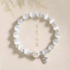 2025 New Bracelet Crystal Bracelet High-end Light Luxury Exquisite Lotus Fairy Style