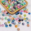 10m glass beads explosion beads ice cracked glass beads hand string beads loose beads loose batch handmade DIY bracelet jewelry beads