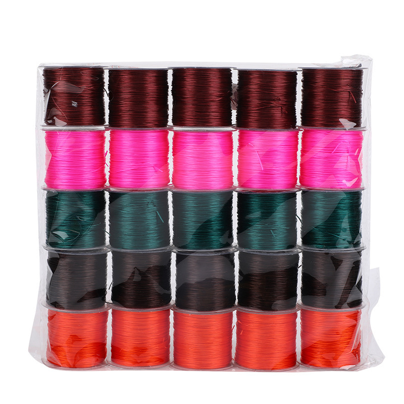 0.8 flat elastic cord beaded bracelet handmade diy jewelry elastic crystal cord bracelet tool elastic cord