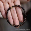 Natural Brunei old material agarwood beads millet men and women 4mm + original single circle toy bracelet bracelet couple