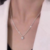 Internet celebrity non-fading sparkling necklace female ins light luxury high-end simple exquisite clavicle chain girlfriend birthday