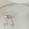 New Chinese-style half-bracelet bamboo butterfly bracelet for women, retro high-looking student version bracelet, niche high-end bracelet