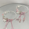 New Chinese-style half-bracelet bamboo butterfly bracelet for women, retro high-looking student version bracelet, niche high-end bracelet