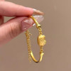 2025 New Gold Laser Butterfly Bracelet Women’s Fashion Exquisite High-end Jewelry for Girlfriend