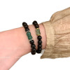 [Bamboo Bracelet Collection] National Style Hetian Jade Bracelet for Women Ins Niche Design High-end Niche Light Luxury