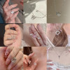 [New Best-Selling Necklace] New Necklace for Women Summer Light Luxury Niche Design Geometric Clavicle Chain Versatile