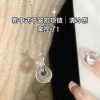 Necklace safety buckle ins six pieces clavicle chain butterfly love light luxury niche advanced new design student best friend
