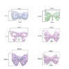 Acrylic AB color bow beads stars love beads diy handmade beaded bracelet mobile phone chain material