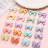 Acrylic AB color bow beads stars love beads diy handmade beaded bracelet mobile phone chain material