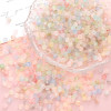 Double pointed faceted frosted gold glass beads string beads loose beads DIY handmade bracelet mobile phone chain jewelry accessories
