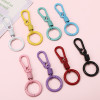 Macaron color spring paint keychain color spray paint fortune buckle diy creative bag pendant jewelry accessories