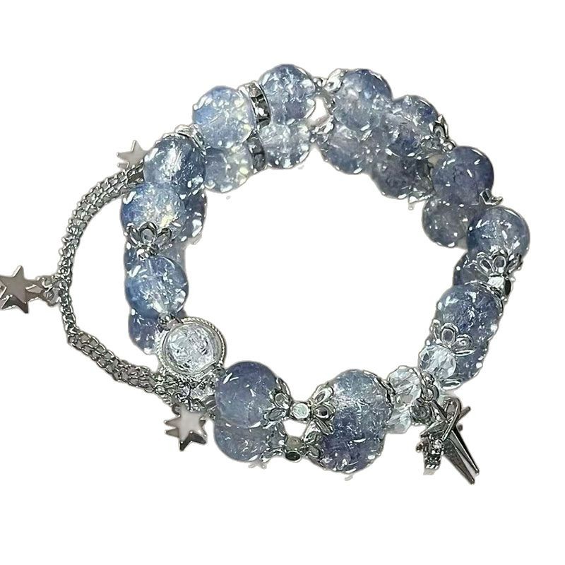 New butterfly bracelet summer women's high-end niche design forest style sweet new Chinese style bracelet