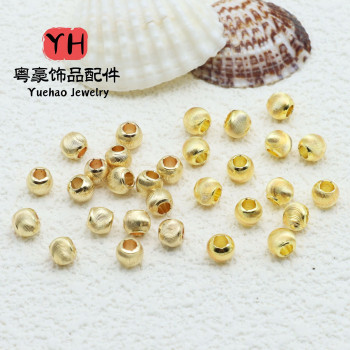 14K gold-filled and color-preserving cat's eye solid fine grained flash faceted round beads diy bracelet necklace loose beads jewelry with beads