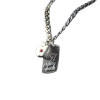 Love and Deep Space Xia Yizhi's same style metal square necklace chain clavicle chain trendy official same style