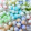 10mm (light green and white) porcelain beads 