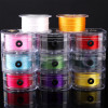 Transparent flat crystal wire elastic wire wear-resistant elastic rope jewelry wire elastic bracelet pearl special beading wire