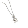 Niche design high-end clavicle chain trendy white moonlight necklace women's sweet and cool accessories necklace
