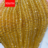 32 faceted crystal glass beads DIY jewelry accessories beads loose beads earth beads bracelet with beads crystal beads