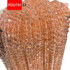 32 faceted crystal glass beads DIY jewelry accessories beads loose beads earth beads bracelet with beads crystal beads