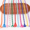 Polyester color rope diy hand-woven jewelry pendant crafts keychain bundle packaging decoration materials