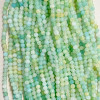 Water-dyed jade broken imitation jade round beads multi-color national style jade loose bead necklace hand string beads accessories DIY jewelry materials