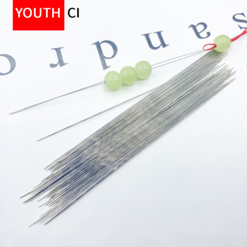 0.1mm ultra-fine beading needle diy jewelry beading tool bracelet handmade open needle small hole beading needle