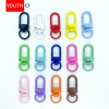 Candy color paint direct sales alloy color key door buckle diy jewelry accessories doll rotating hanging buckle shrimp buckle
