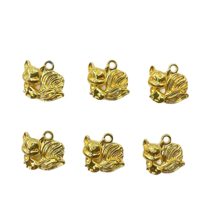 DIY ancient sand gold dumb gold jewelry accessories drip oil rich accessories national style beads beads bracelet pendant pendant