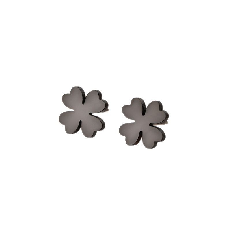 Amazon New Stainless Steel Love Earrings INS Fashion Irregular Heart South American Glossy Earrings Wholesale