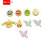 Dumb gold five-way god of wealth sand gold diy jewelry accessories dripping oil pendant bracelet necklace women's bracelet bead pendant