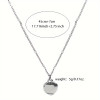 Love Necklace 2025 New Internet Celebrity Clavicle Chain Light Luxury Peach Heart Niche Design Personality Temperament Necklace for Women