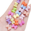 Acrylic bow four-way scattered beads handmade diy bracelet necklace pendant jewelry beading material package accessories