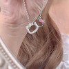 Necklace wholesale, night market stall, non-fading, student party jewelry, versatile, niche design, exquisite and beautiful