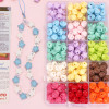 11mm Acrylic Star Bead Pendant Handmade DIY Hair Accessories Necklace Earrings Bracelet Bead Material Accessories