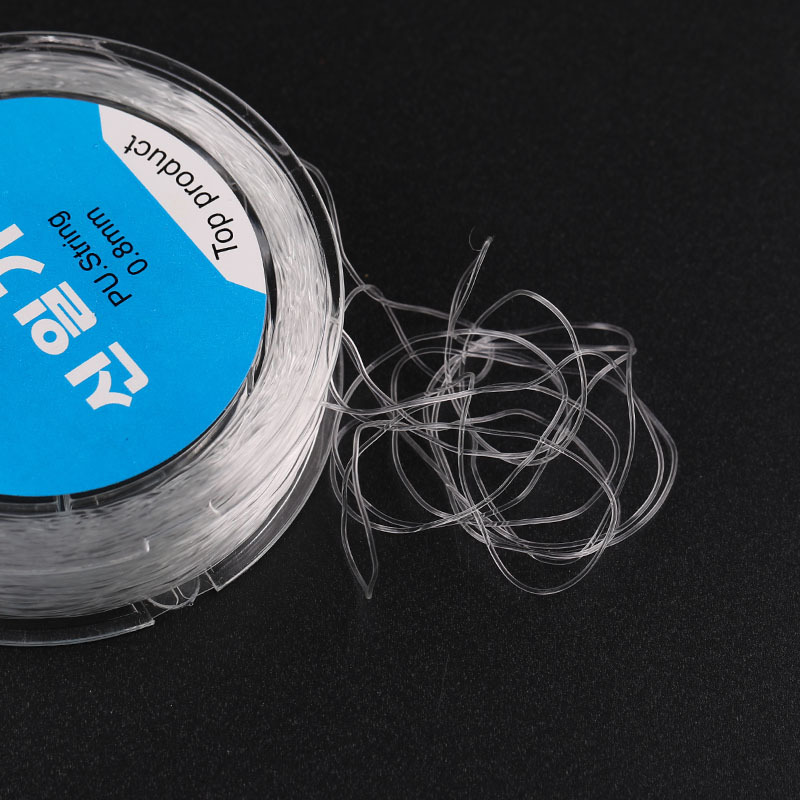 0.5-1mm Korean crystal transparent elastic thread diy handmade wear-resistant beading thread accessories cord jewelry material thread
