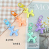 Dopamine cute candy color solid dog lobster buckle creative diy accessories bag keychain pendant wholesale