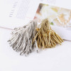 Gold and silver mobile phone rope with lobster clasp doll toy sling pendant hand-woven keychain pendant rope