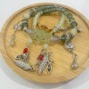 Linghu new Chinese popular style long double circle bracelet Chinese aesthetic small fox bracelet can be stacked with oriental beauty