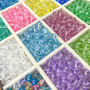 8mm transparent glass ball diy ice transparent beads DIY beading handmade material bracelet necklace