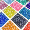 8mm transparent glass ball diy ice transparent beads DIY beading handmade material bracelet necklace