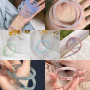 Ancient style fairy thin round bracelet jingle bracelet daily versatile jewelry concubine bracelet for women