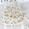 Highlight sheep eye water drop pendant ABS imitation pearl pendant diy jewelry accessories pearl beaded necklace bracelet accessories