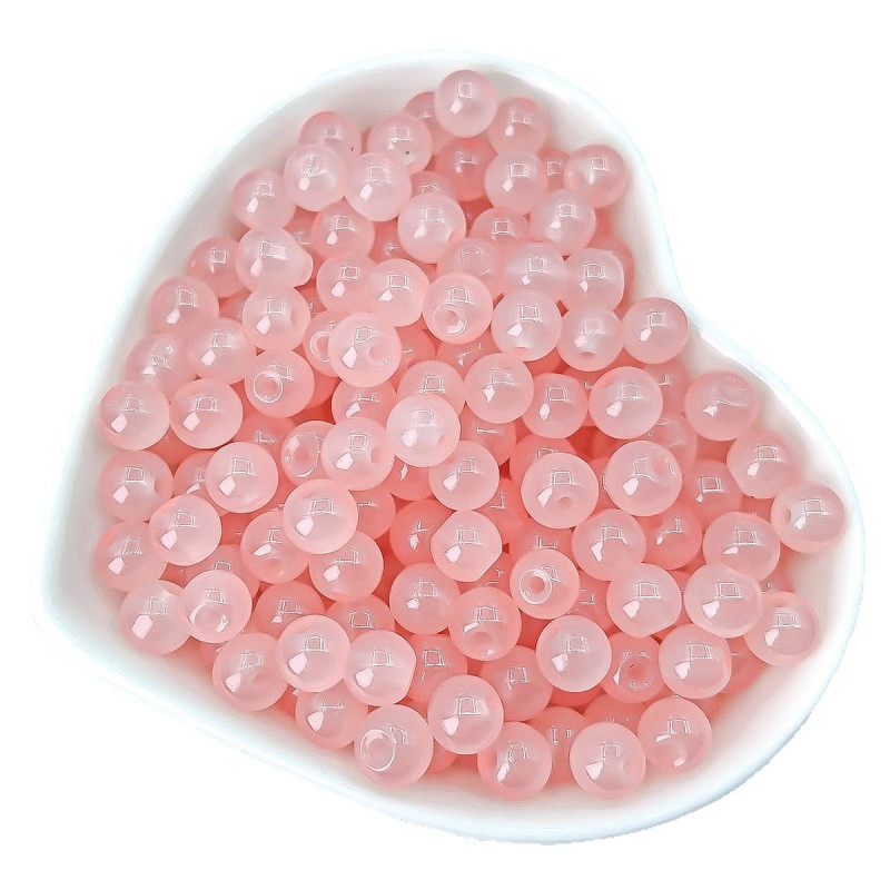 4mm 6mm glass beads loose batch handmade diy jewelry separated beads bracelet with beads beads loose beads glass beads beads