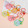 Random colored 3cm card ring 