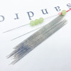 0.1mm ultra-fine stainless steel open needle beading needle beading needle handmade diy jewelry tools bracelet jewelry accessories